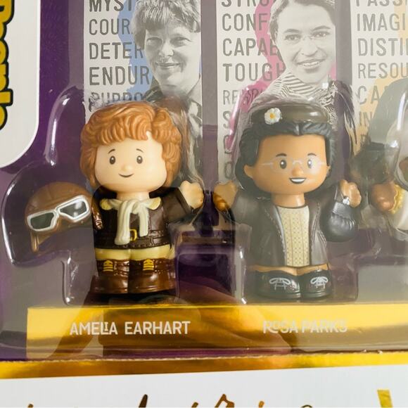 Mattel | Little People Inspiring Women Set NWT Sally Ride Rosa Parks - Picture 4 of 4